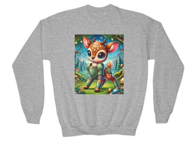 Fawn Defender Youth Crewneck Sweatshirt