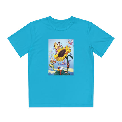 Sunflower Fairies by Margaret Tarrant Youth Competitor Tee – Golden Garden Magic & Storybook Wonder