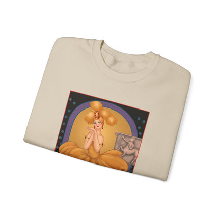 November & Topaz (from the Gem Series) by Sofia Chiostri Heavy Blend™ Crewneck Sweatshirt