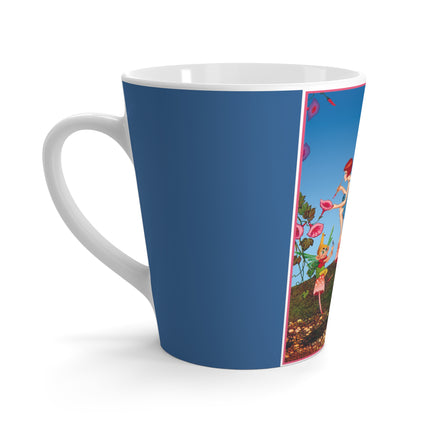 Periwinkle Painting the Petals by Ida Outhwaite Latte Mug