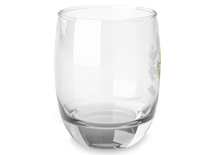 Tulip, Branches of Myrtle, and Shells by Maria Sibylla Merian Whiskey Glass
