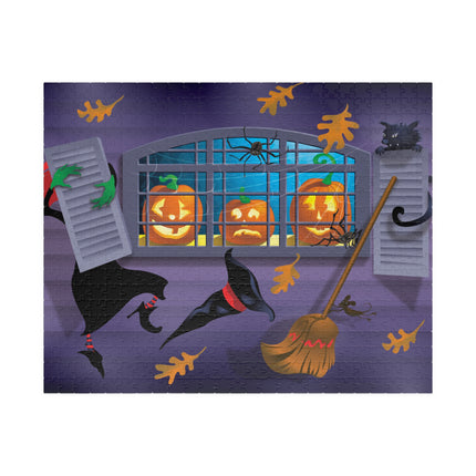 Whimsical Halloween Mischief Puzzle (110, 252, 520, 1014-piece)