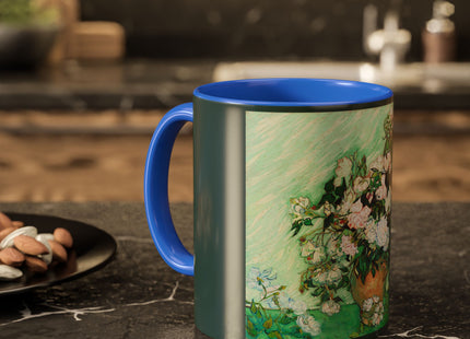 Roses by Vincent Van Gogh Colorful Mugs (11oz, 15oz)