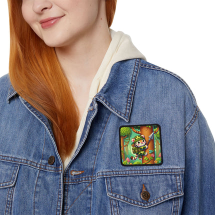 Stealthy Stripes Iron-On Patches