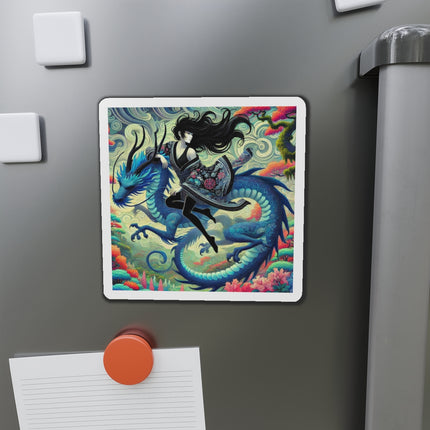 Mystic Guardian of the Sky Die-Cut Magnets (5 Sizes)