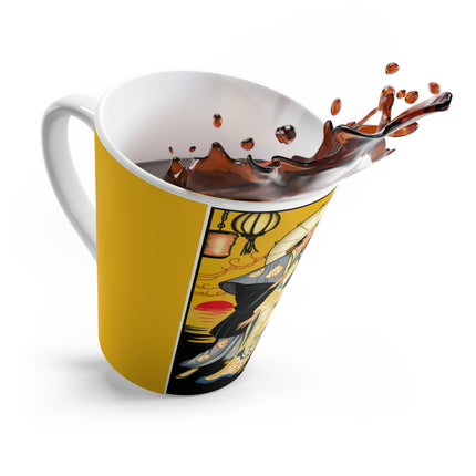 Golden Embrace Latte Mug