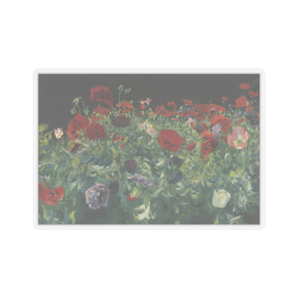 Poppies (A Study of Poppies for Carnation, Lily, Lily, Rose) by John Singer Sargent Kiss-Cut Stickers (4 Sizes)