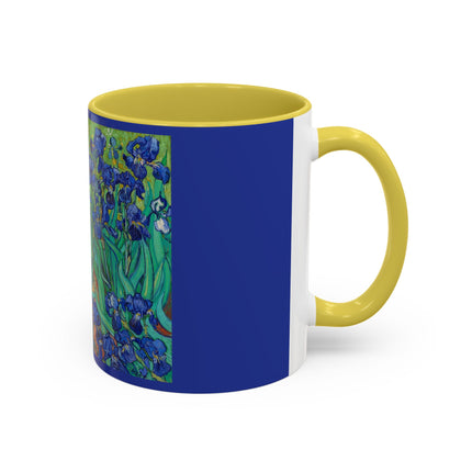 Irises by Vincent Van Gogh Colorful Mugs (11oz, 15oz)
