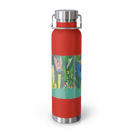 Enchanting Fairies of A Midsummer Night's Dream Copper Vacuum Insulated Bottle, 22oz