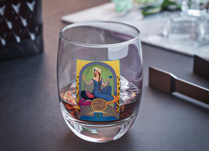 December & Tanzanite (from the Gem Series) by Sofia Chiostri Whiskey Glass