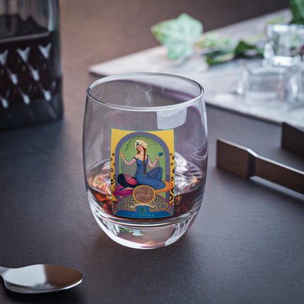 December & Tanzanite (from the Gem Series) by Sofia Chiostri Whiskey Glass