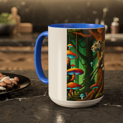 Silent Stripes Colorful Mugs (11oz, 15oz)