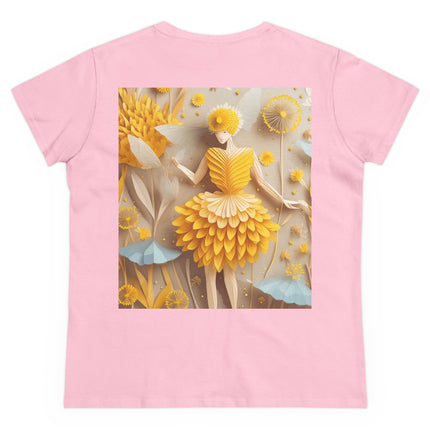 Dandelion Fairy Women's Midweight Cotton Tee