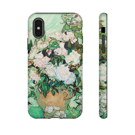 Roses by Vincent Van Gogh Phone Cases