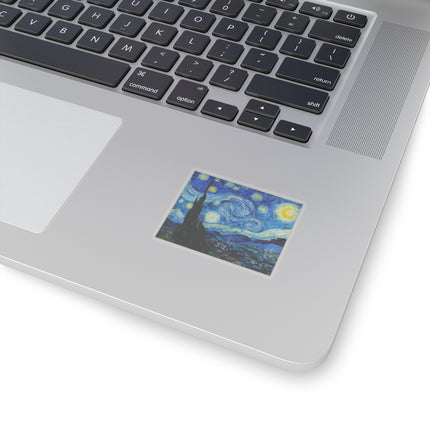 The Starry Night by Vincent Van Gogh Kiss-Cut Stickers (4 Sizes)