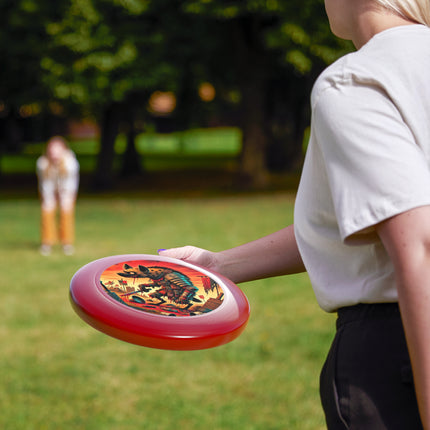 Cunning Scavenger Wham-O Frisbee – Sly Survival & Battlefield Treasures