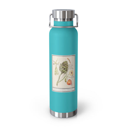 Artichoke, Broad Beans, and Lantern Plant by Anselmus Boëtius de Boodt Copper Vacuum Insulated Bottle, 22oz