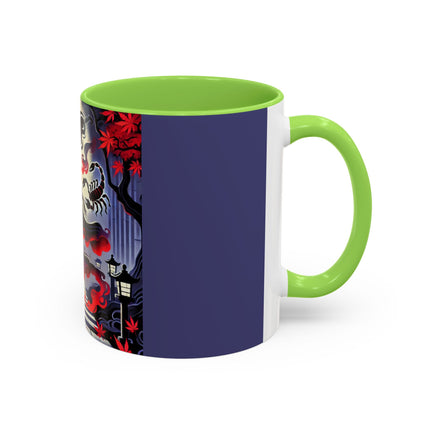 Halloween Sorceress Colorful Mugs (11oz, 15oz)