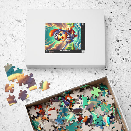 Valiant Duck Puzzle (110, 252, 520-piece)