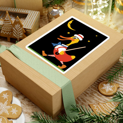 Dapper Duck Kiss-Cut Stickers (4 Sizes)