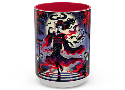 Halloween Sorceress Colorful Mugs (11oz, 15oz)