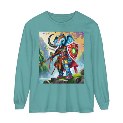 Cyberpunk Elephant Long Sleeve T-Shirt