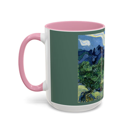 Olive Trees by Vincent Van Gogh Colorful Mugs (11oz, 15oz)
