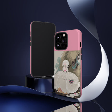 Rococo Garden Reader Phone Case – Whimsical Elegance & Timeless Charm