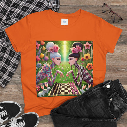 Spring Gambit: A Fairy’s Move Cotton Tee