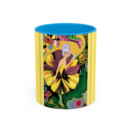 Enchanted Pansy Elegance Colorful Mugs (11oz, 15oz)