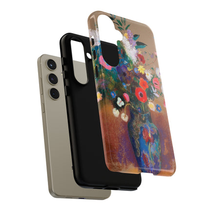 Bouquet of Flowers by Odilon Redon Phone Cases