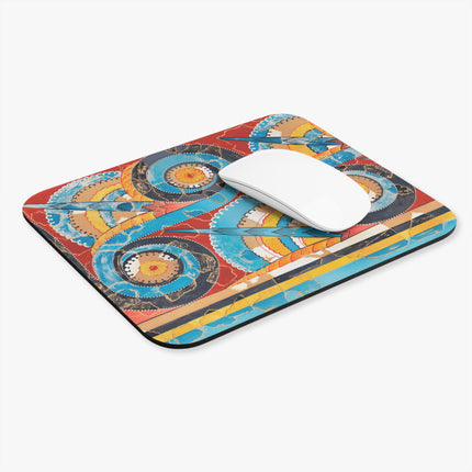 Reproduction of S-Spiral Frieze by Emile Gilliéron Mouse Pad, Rectangle