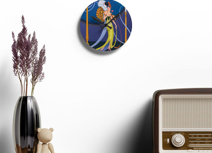 Smoke and Secrets Acrylic Wall Clock