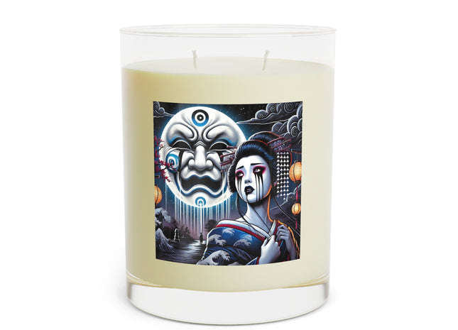 Geisha’s Black Ink Tears Scented Candle - Full Glass, 11oz