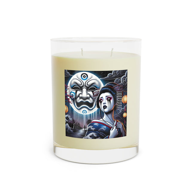 Geisha’s Black Ink Tears Scented Candle - Full Glass, 11oz