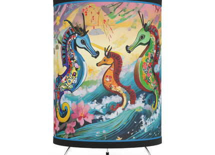 Seahorse Symphony Tripod Lamp