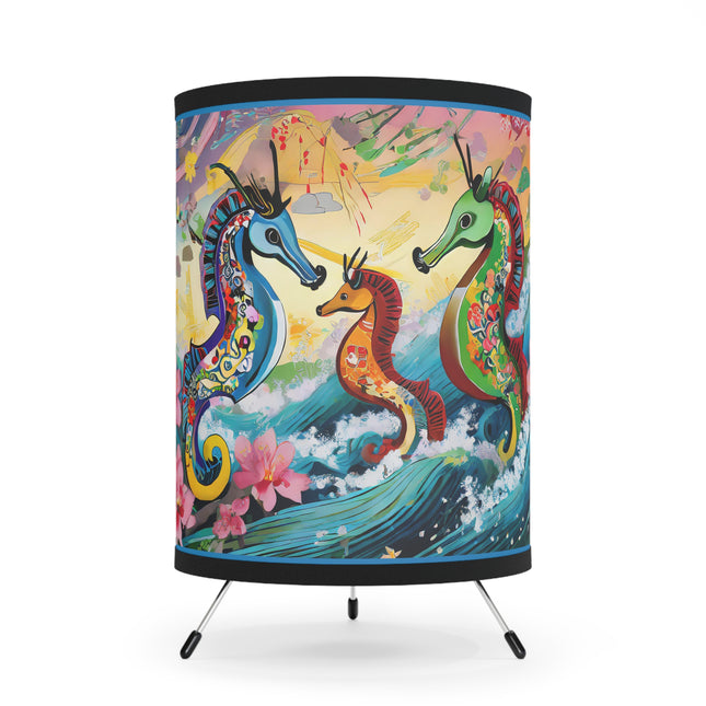 Seahorse Symphony Tripod Lamp