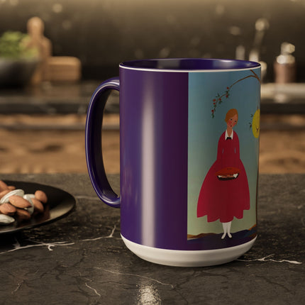 Apple Pie Day Colorful Mugs – Sweet Storybook Charm & Gentle Innocence