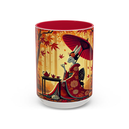 Theatrical Harvest Rabbit Colorful Mugs (11oz, 15oz)