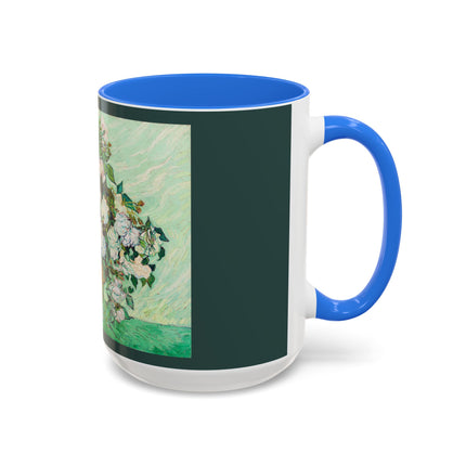 Roses by Vincent Van Gogh Colorful Mugs (11oz, 15oz)