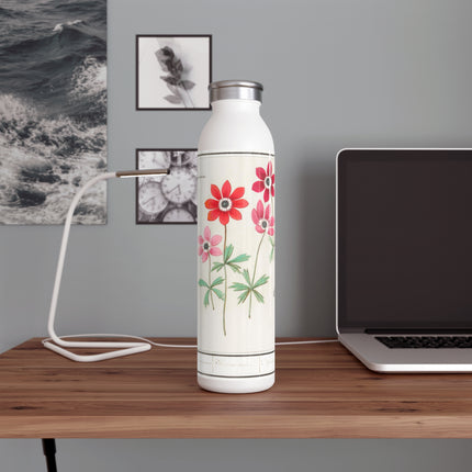 Anemoon, Anemone by Anselmus Boëtius de Boodt Slim Water Bottle