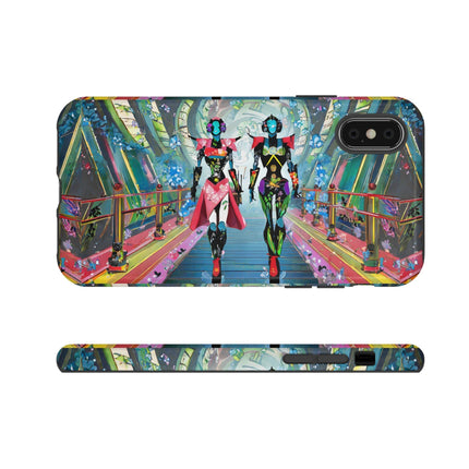 Cyber Punk Robot Models Phone Cases