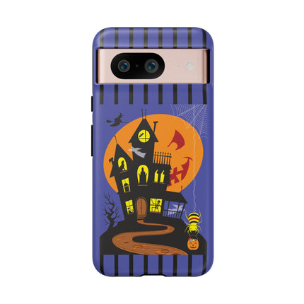 Halloween Night at the Haunted House Phone Cases