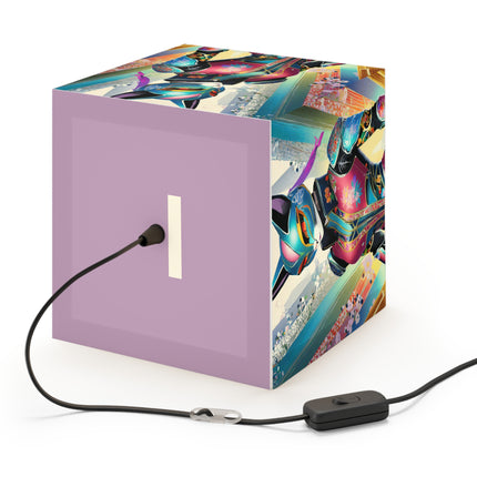 Cyberpunk Chic Light Cube Lamp