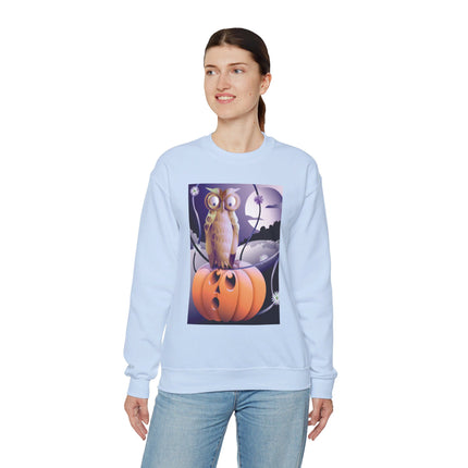 The Startled Pumpkin Unisex Heavy Blend™ Crewneck Sweatshirt