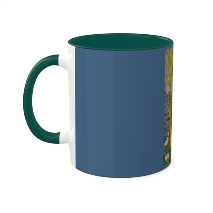 Courtesan (after Eisen) by Vincent Van Gogh Colorful Mugs, 11oz