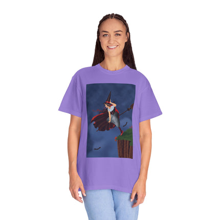 The Enchanted Witch Unisex Garment-Dyed T-shirt