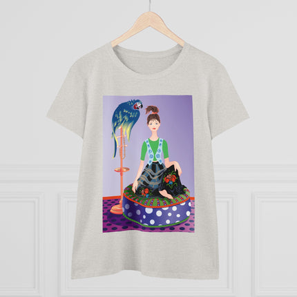 Colors of Serenity Women's Midweight Cotton Tee