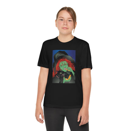 Mirror, Mirror A Witch's Touch Youth Competitor Tee