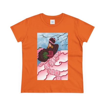 Winter Rose Empress Women's Midweight Cotton Tee